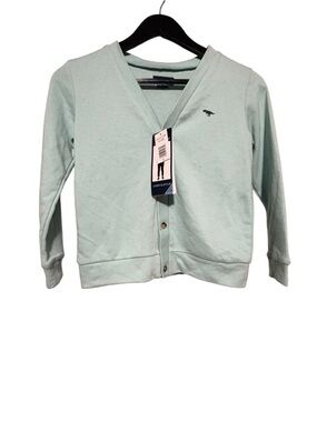 ANDY & EVAN Kids Mint V-Neck Cardigan. Size 8
